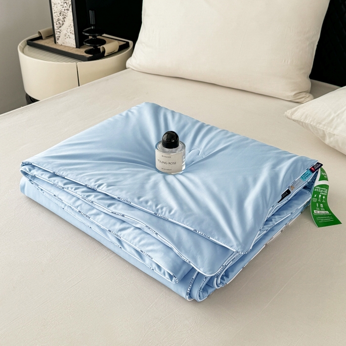 91家纺网 家纺一手货源 找家纺 茧羽世家 2025新款流光溢彩系列夏被夏被夏凉被空调被 流光溢彩 兰