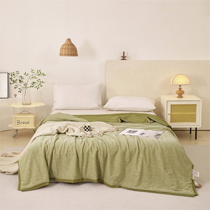 91家纺网 家纺一手货源 找家纺 （总）瑞米家居 2025新款全棉色织提花夏被