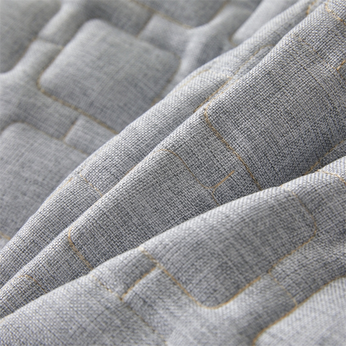 91家纺网 家纺一手货源 找家纺 情恒家纺 2025新款麻布全包床头罩 麻布-烟雾灰