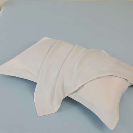 91家纺网 家纺一手货源 找家纺 （总）多乐家纺 2025新款水洗冰丝真丝纯色双拼枕套