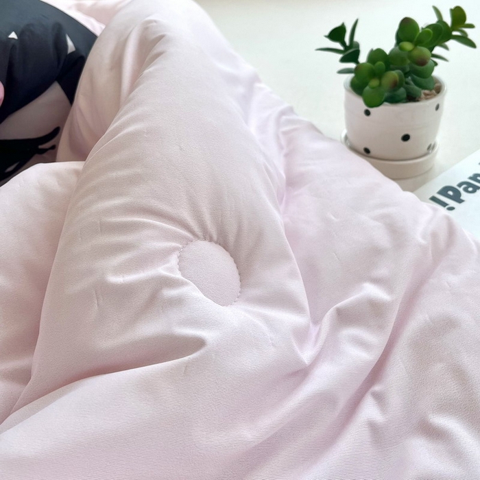 91家纺网 家纺一手货源 找家纺 蘭菲家纺 2025新款三丽鸥卡通印花夏被 明天见