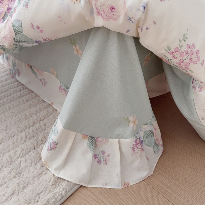 91家纺网 家纺一手货源 找家纺 于果 2025新款全棉13370四件套 尤梨