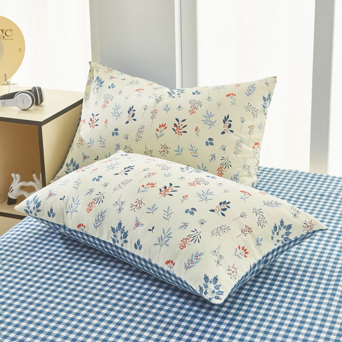 91家纺网 家纺一手货源 找家纺 黛妮雅 2025新款AB版全棉印花床单款全棉四件套 送买家秀 花田物语