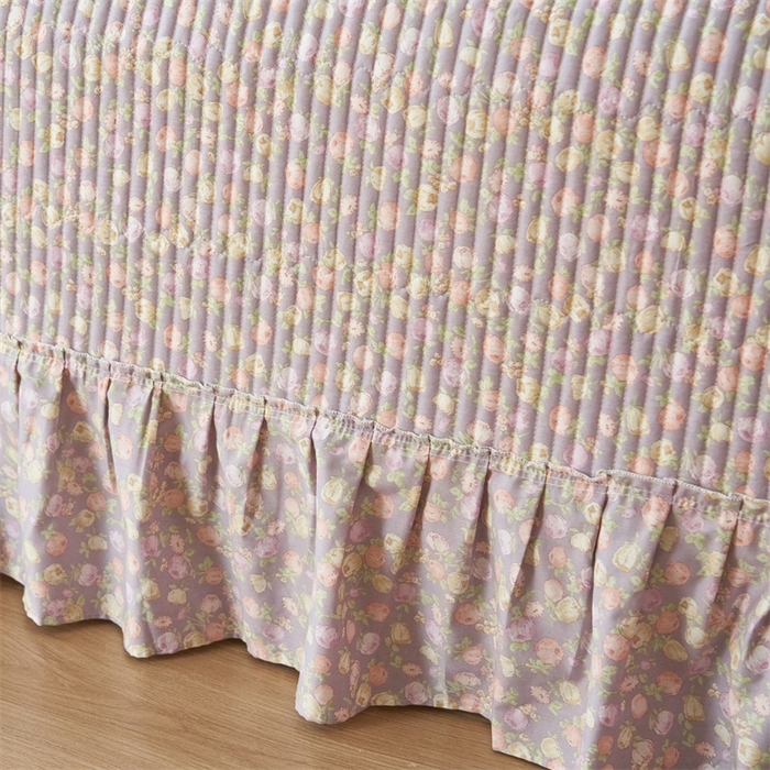 91家纺网 家纺一手货源 找家纺 恒爱家纺 2024新款全棉甜美少女单床盖 绝影