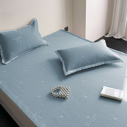 麦伦家居 2025新款3D凉豆豆凉席系列（爱豆、甜梦） 甜梦-蓝