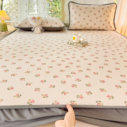 91家纺网 家纺一手货源 找家纺 （总）源舍家纺 2025新款冰豆豆斜纹数码印花席