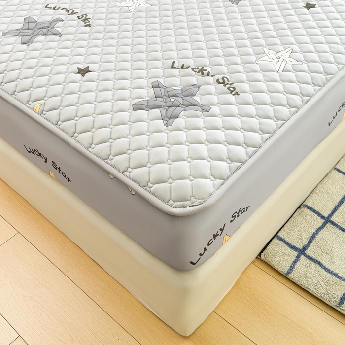 91家纺网 家纺一手货源 找家纺 （总）爱思凯家纺 2025新款水洗棉夹棉单床笠 床笠单件