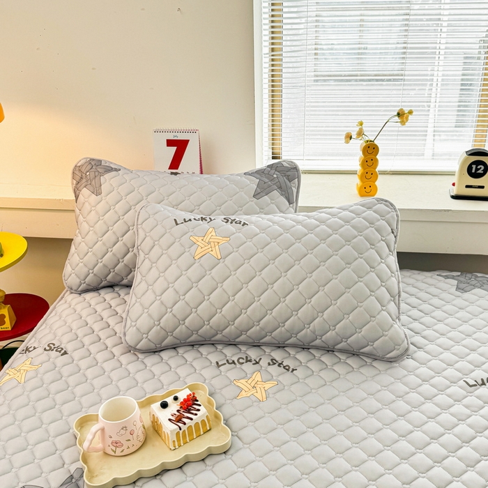 91家纺网 家纺一手货源 找家纺 （总）爱思凯家纺 2025新款水洗棉夹棉单床笠 床笠单件