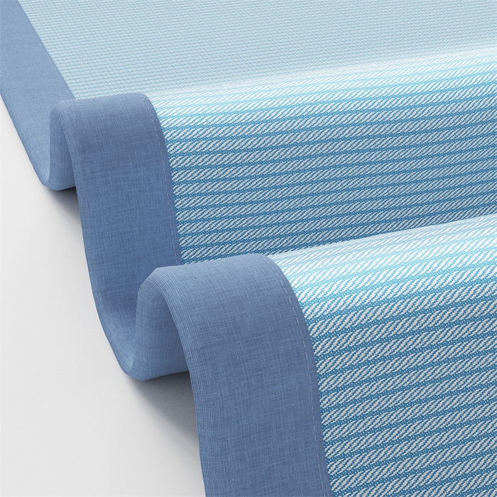 91家纺网 家纺一手货源 找家纺 爱宝被业 2025新款亲肤凉感抗菌冰丝凉席席子 天晶蓝