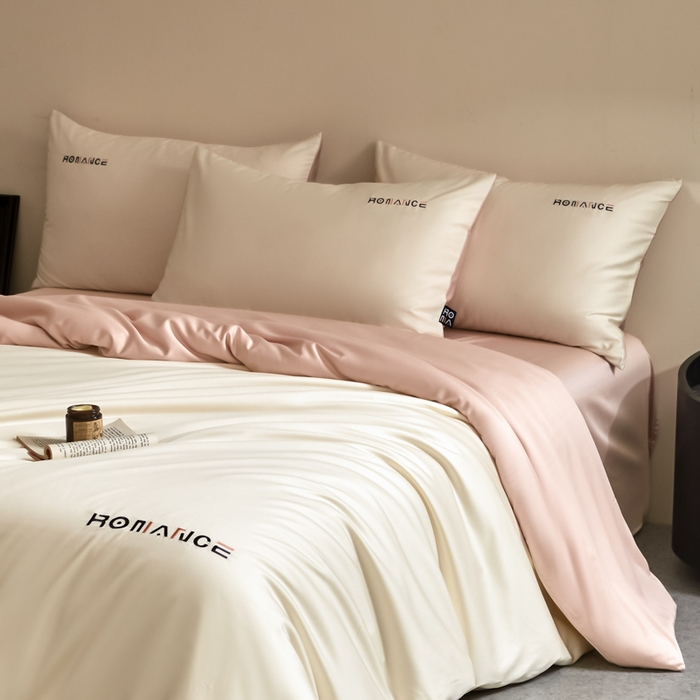 91家纺网 家纺一手货源 找家纺 （总）618家纺 2025新款A类全棉60S100支纯棉长绒棉四件套系列