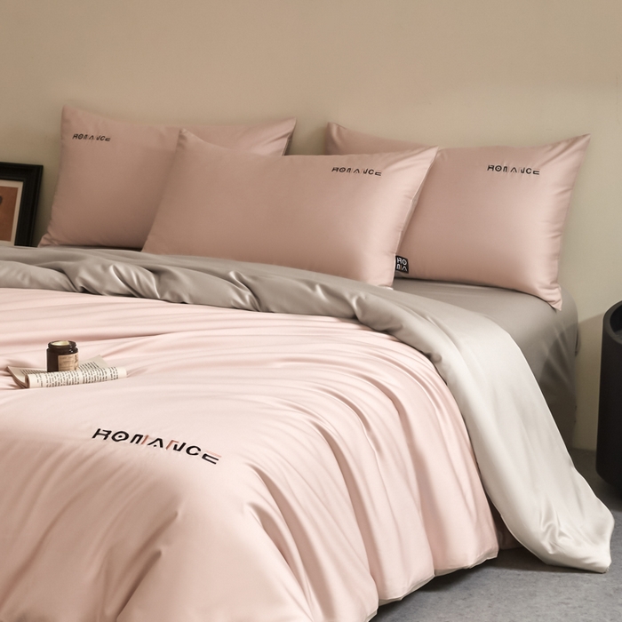 91家纺网 家纺一手货源 找家纺 （总）618家纺 2025新款A类全棉60S100支纯棉长绒棉四件套系列