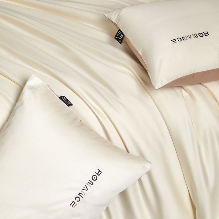 91家纺网 家纺一手货源 找家纺 618家纺 2025新款A类全棉60S100支纯棉长绒棉四件套系列 简爱米咖