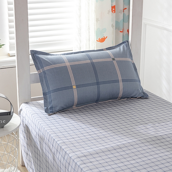 91家纺网 家纺一手货源 找家纺  提供买家秀爆款花型不断货）2025新款全棉AB版13372学生宿舍印花三件套双面纯棉床单款上下铺单人 罗纳-灰