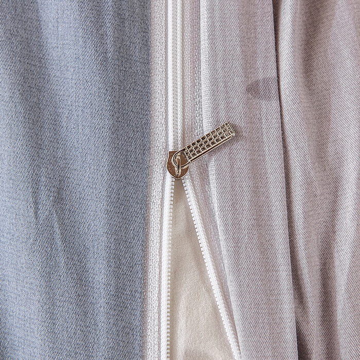 91家纺网 家纺一手货源 找家纺  提供买家秀爆款花型不断货）2025新款全棉AB版13372学生宿舍印花三件套双面纯棉床单款上下铺单人 维乐-灰