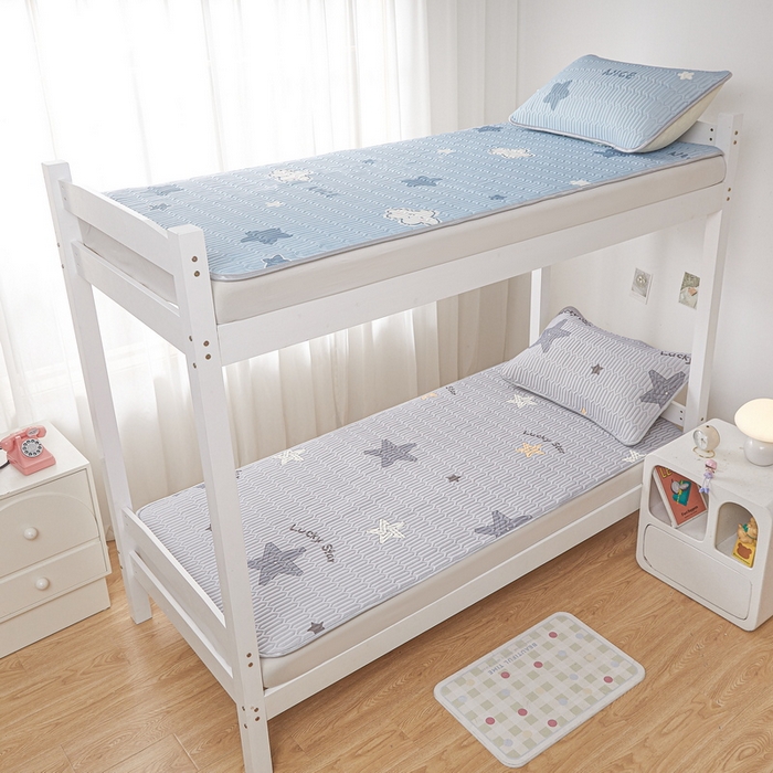 91家纺网 家纺一手货源 找家纺 （总）爱思凯家纺 2025新款【学生】印花清新乳胶条席