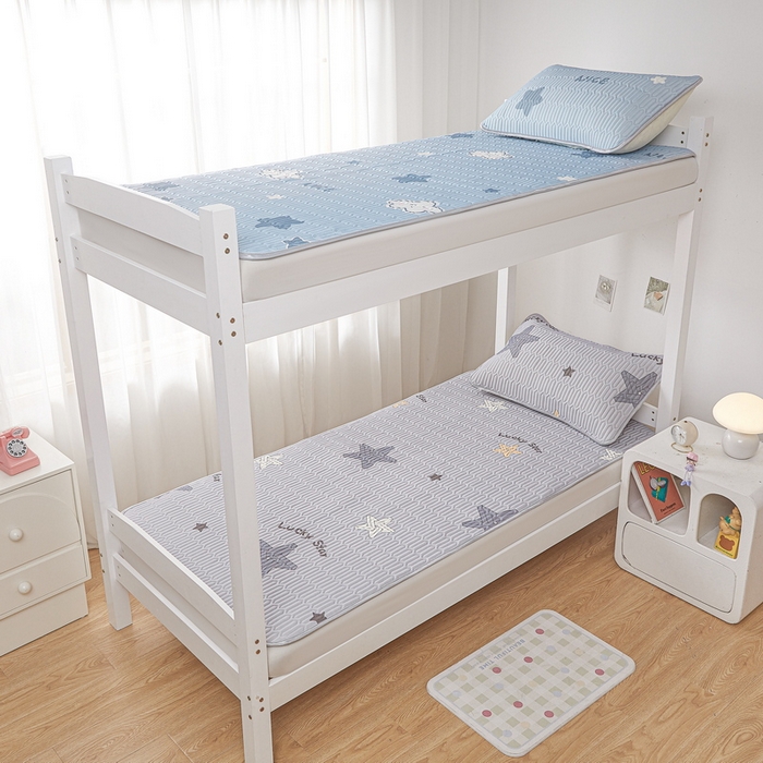 91家纺网 家纺一手货源 找家纺 （总）爱思凯家纺 2025新款【学生】印花清新乳胶条席