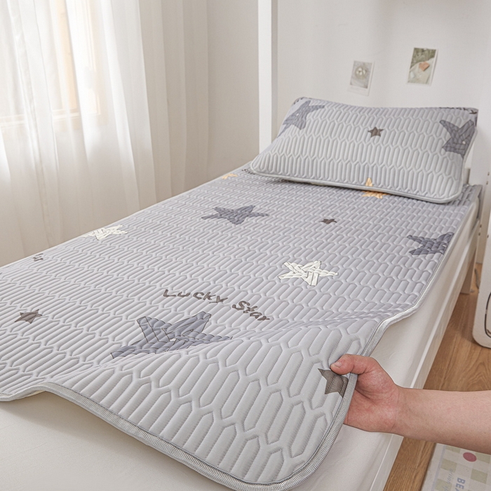 91家纺网 家纺一手货源 找家纺 （总）爱思凯家纺 2025新款【学生】印花清新乳胶条席