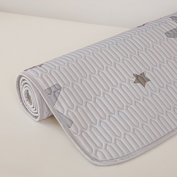 91家纺网 家纺一手货源 找家纺 （总）爱思凯家纺 2025新款【学生】印花清新乳胶条席