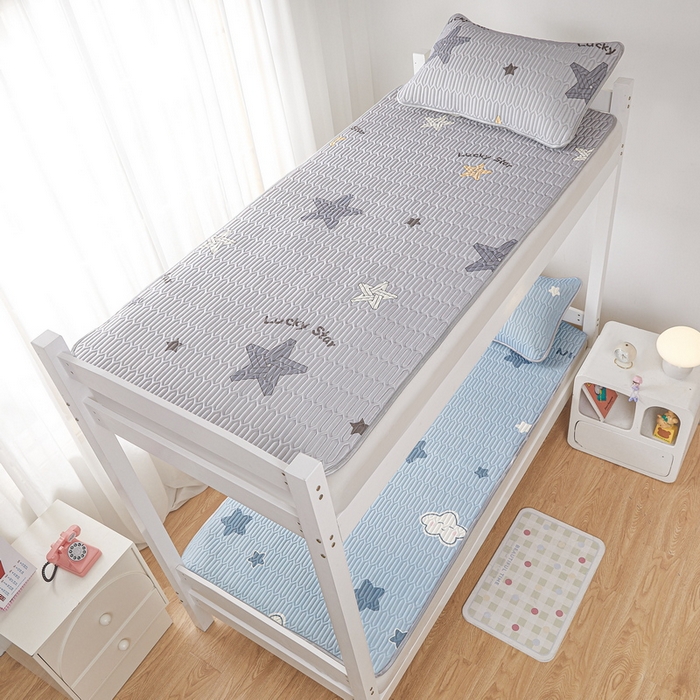 91家纺网 家纺一手货源 找家纺 （总）爱思凯家纺 2025新款【学生】印花清新乳胶条席