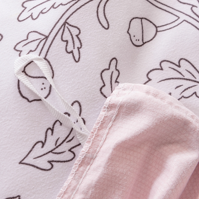 91家纺网 家纺一手货源 找家纺 巧格家纺 2025爆款超柔云朵棉双层纱四件套不起球不掉色床裙款 草莓甜甜