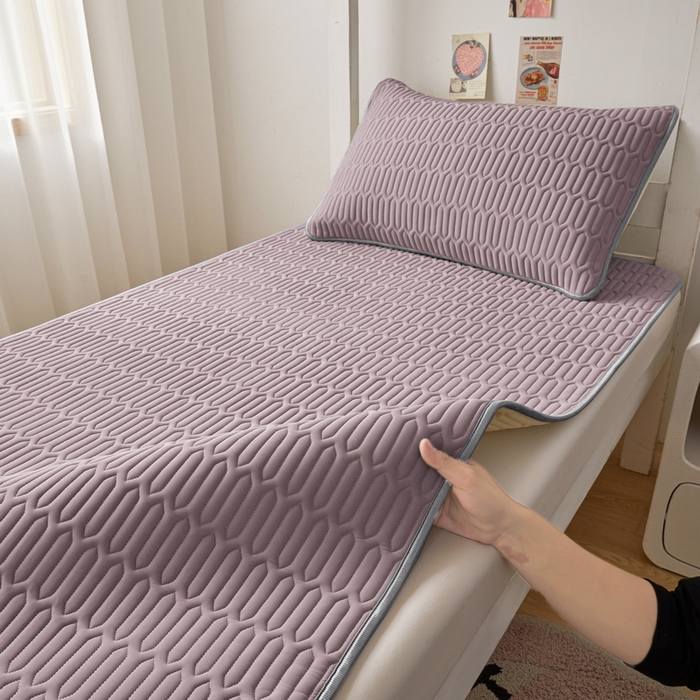 91家纺网 家纺一手货源 找家纺 （总）爱思凯家纺 2025新款【学生】印花清新乳胶条席