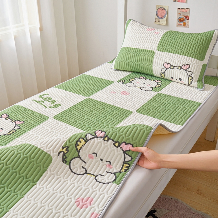 91家纺网 家纺一手货源 找家纺 （总）爱思凯家纺 2025新款【学生】印花清新乳胶条席