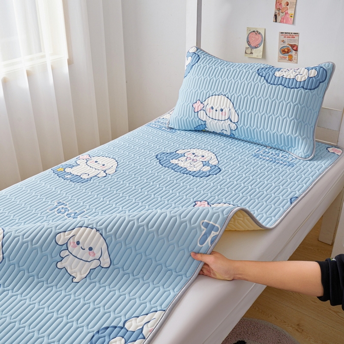 91家纺网 家纺一手货源 找家纺 （总）爱思凯家纺 2025新款【学生】印花清新乳胶条席