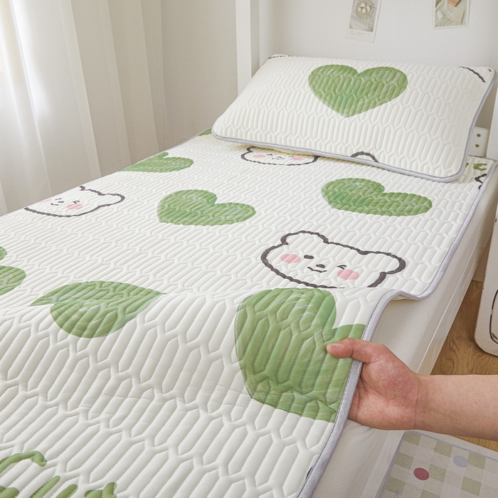 91家纺网 家纺一手货源 找家纺 （总）爱思凯家纺 2025新款【学生】印花清新乳胶条席