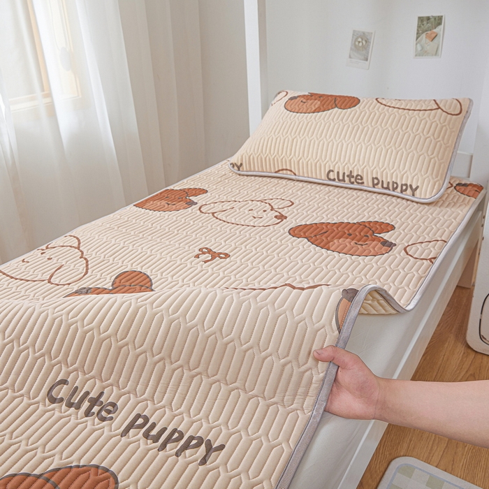 91家纺网 家纺一手货源 找家纺 （总）爱思凯家纺 2025新款【学生】印花清新乳胶条席