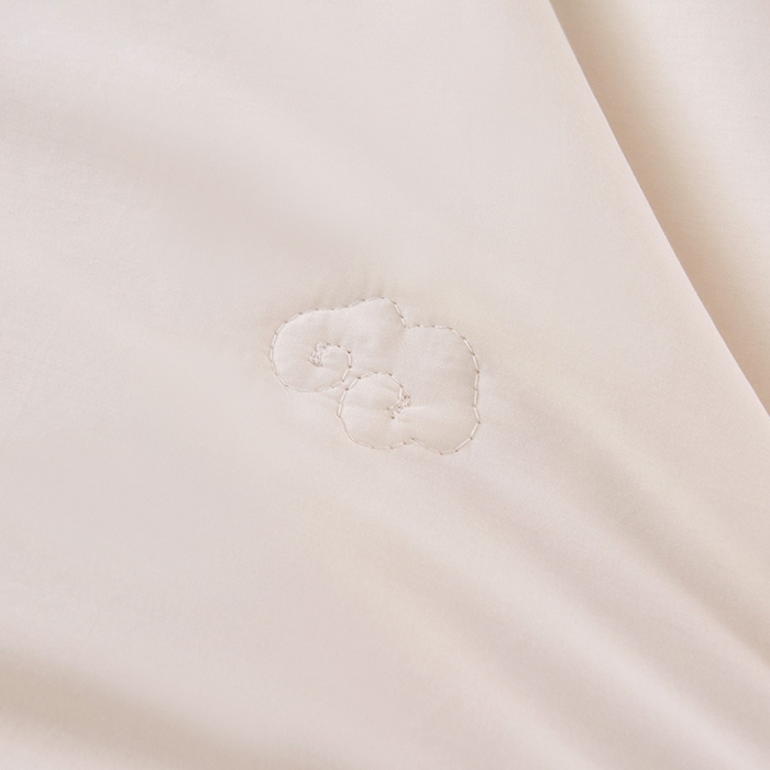 91家纺网 家纺一手货源 找家纺 紫乐家纺 2025新款60长绒棉纯色夏被 奶油白