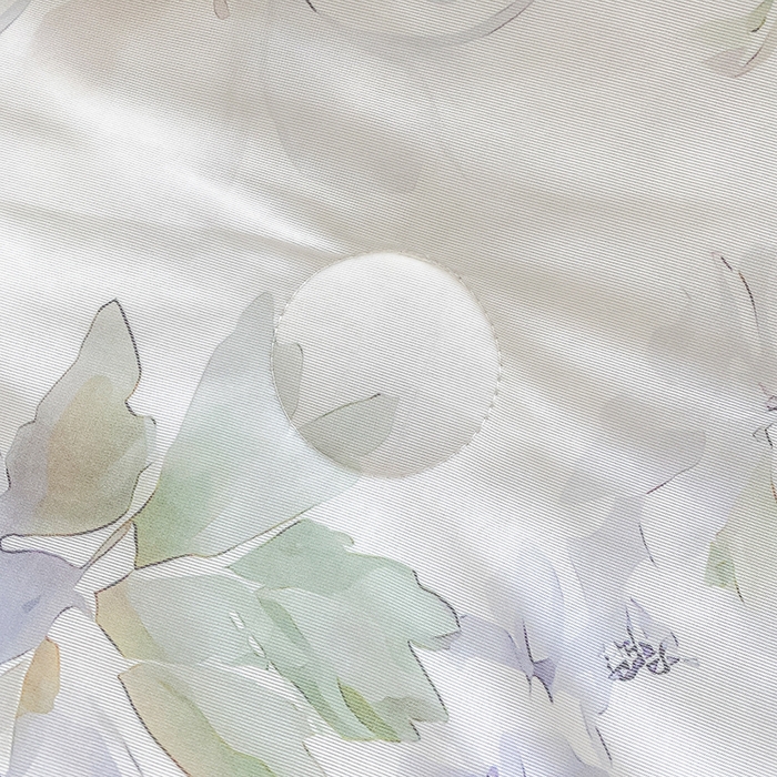 91家纺网 家纺一手货源 找家纺 七里香 2025新款防锦安带氨纶5D凉感丝夏被 繁花