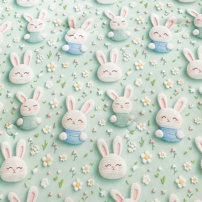 91家纺网 家纺一手货源 找家纺 七里香 2025新款防锦安带氨纶5D凉感丝夏被 兔子