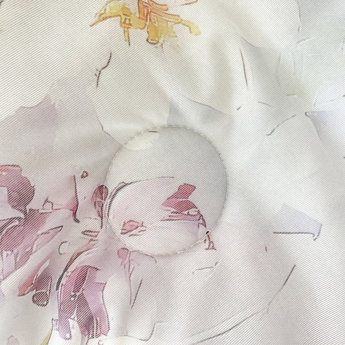 91家纺网 家纺一手货源 找家纺 七里香 2025新款防锦安带氨纶5D凉感丝夏被 仙境