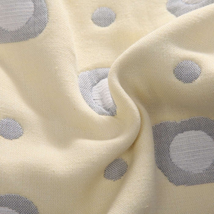 91家纺网 家纺一手货源 找家纺  （提供买家秀 爆款花型 不断货）2025新款六层纱布毛巾被 煎蛋灰