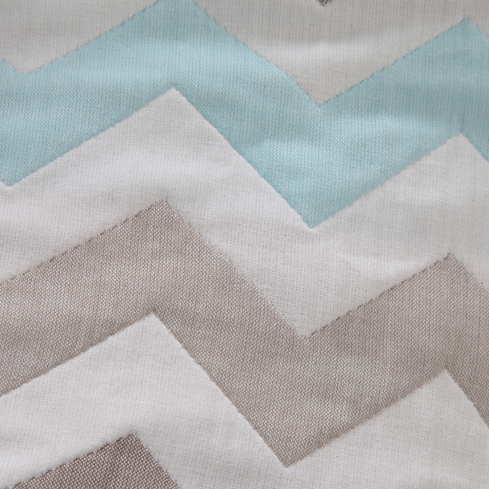 91家纺网 家纺一手货源 找家纺  （提供买家秀 爆款花型 不断货）2025新款六层纱布毛巾被 菱纹蓝