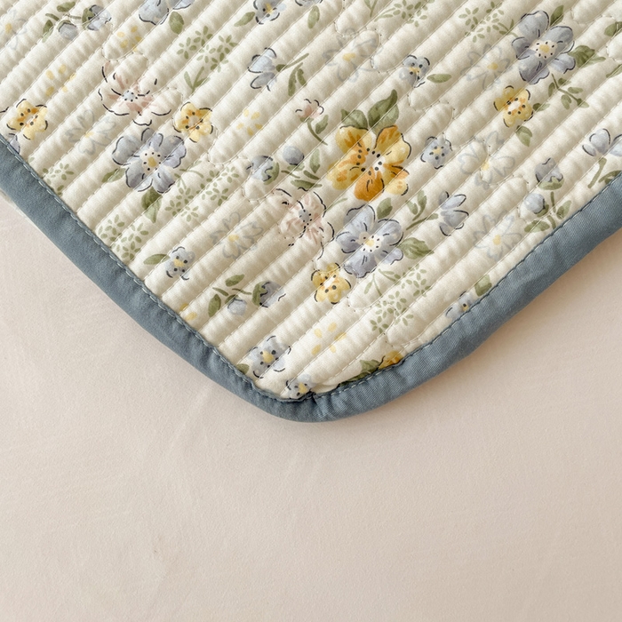 91家纺网 家纺一手货源 找家纺 （总）富馨莱 2025春夏新款A类母婴级全棉纯棉夹棉床笠