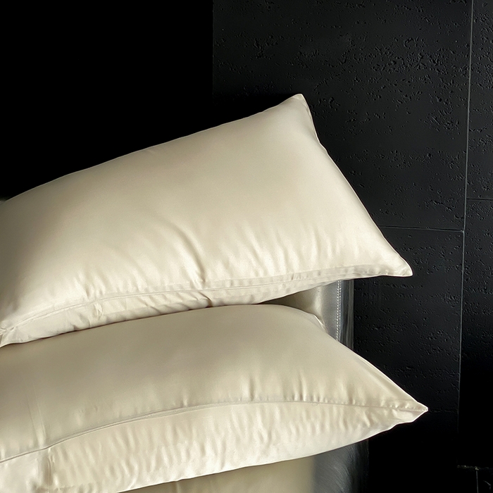 91家纺网 家纺一手货源 找家纺 禾时  2025新款奥地利进口兰精天丝莱赛尔四件套纯色双拼三件套 烟轻绿