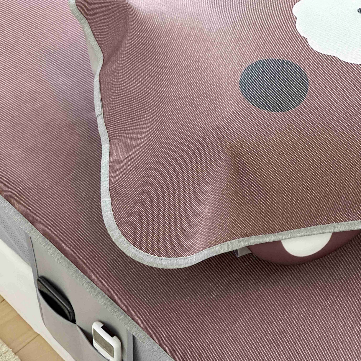 91家纺网 家纺一手货源 找家纺 觅糖家纺 2025春夏新款大版异形卡通凉席席子 朗尼熊