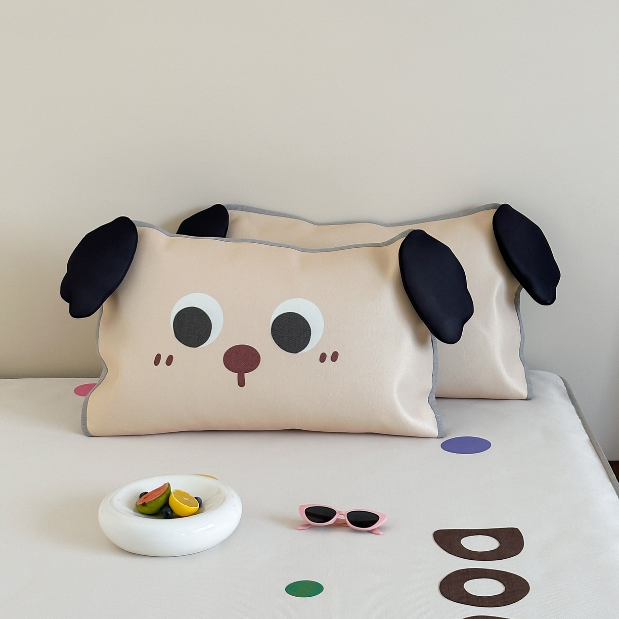 91家纺网 家纺一手货源 找家纺 觅糖家纺 2025春夏新款大版异形卡通凉席席子 奶油朵塔