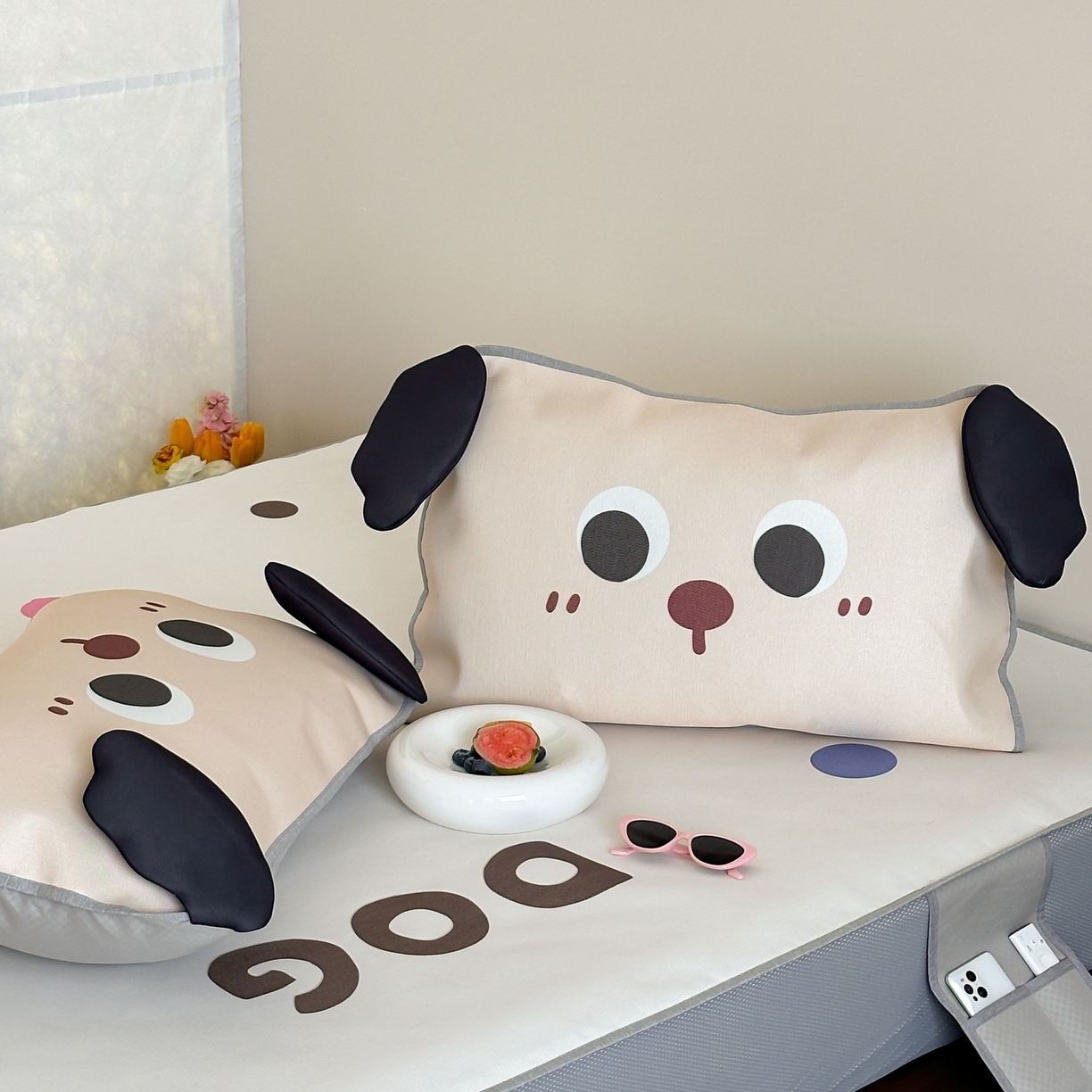 91家纺网 家纺一手货源 找家纺 觅糖家纺 2025春夏新款大版异形卡通凉席席子 奶油朵塔