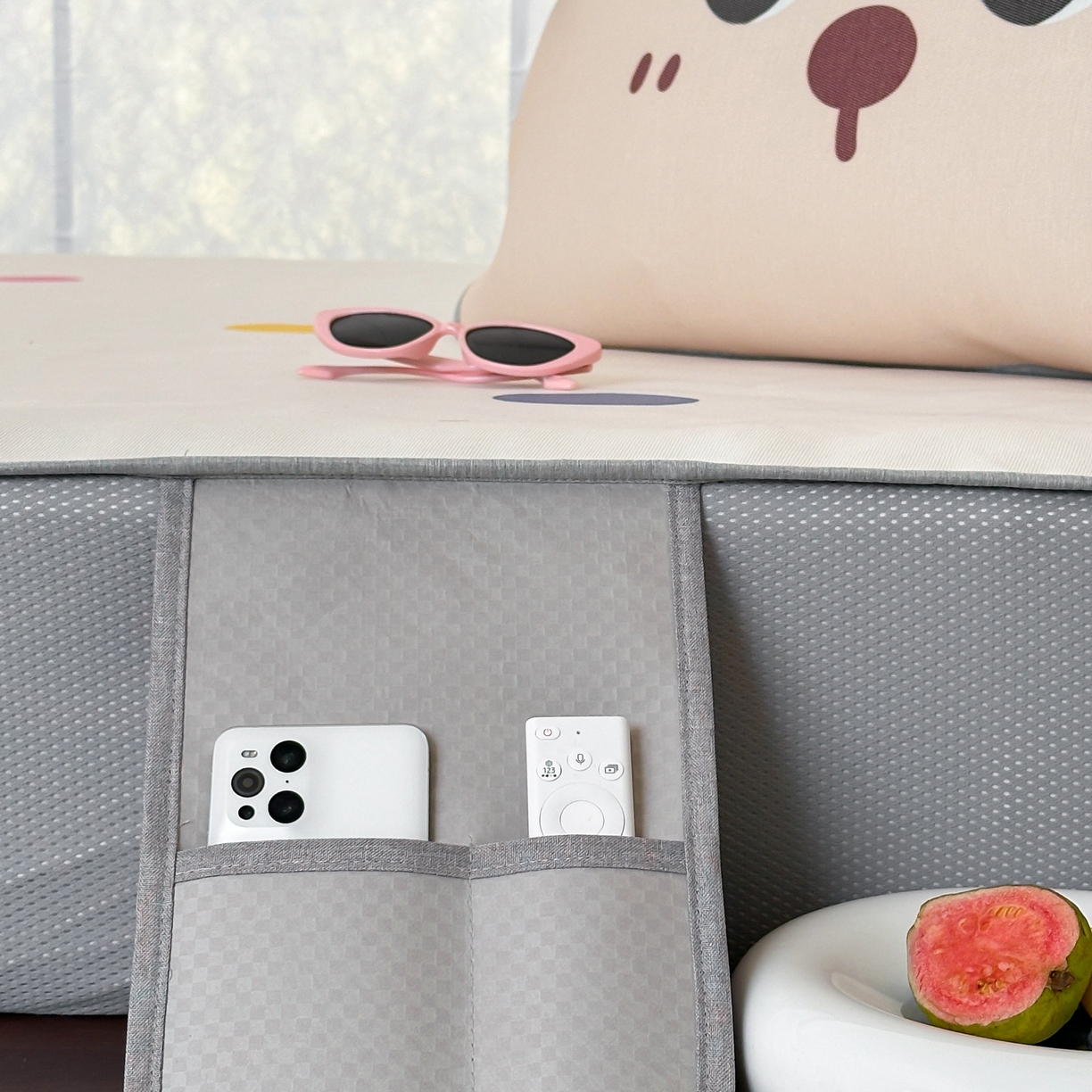 91家纺网 家纺一手货源 找家纺 觅糖家纺 2025春夏新款大版异形卡通凉席席子 奶油朵塔