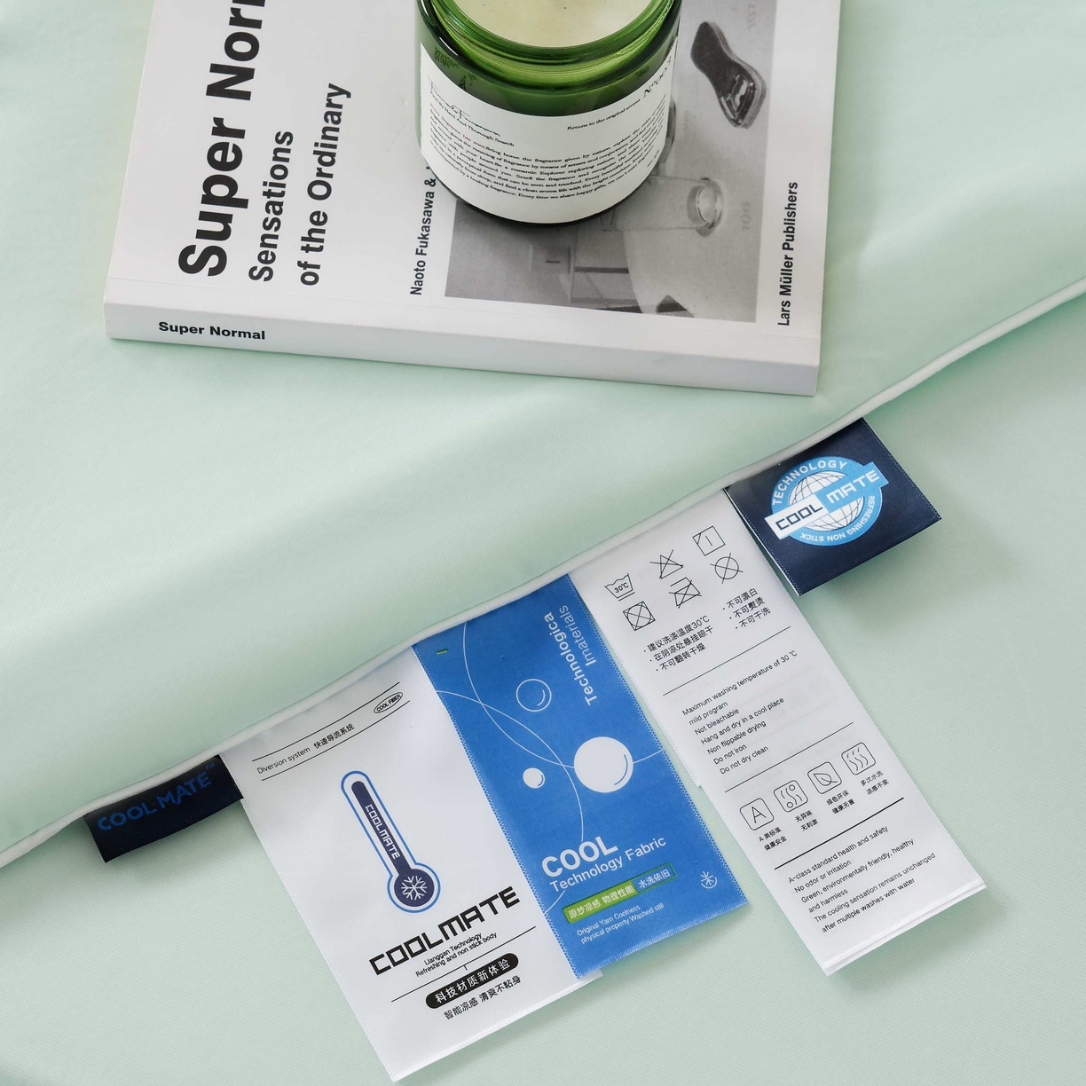 91家纺网 家纺一手货源 找家纺 LADYCOCO可可家居 2025新款PE冰锦丝语枕套 琥珀绿