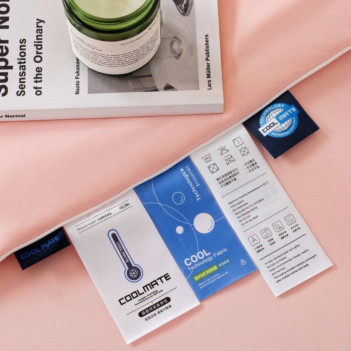 91家纺网 家纺一手货源 找家纺 LADYCOCO可可家居 2025新款PE冰锦丝语夏凉被 清凉粉