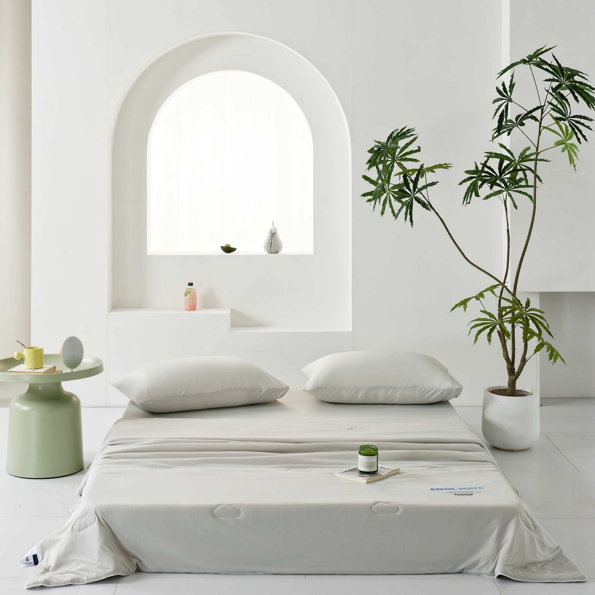 91家纺网 家纺一手货源 找家纺 LADYCOCO可可家居 2025新款PE冰锦丝语夏凉被 夏夜灰