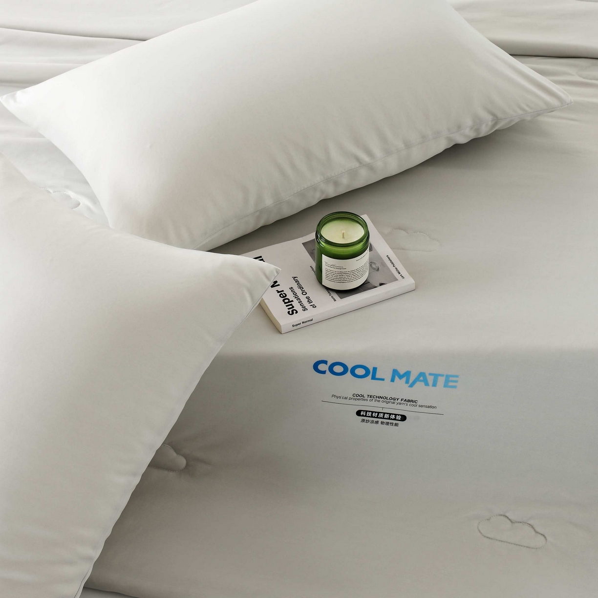 91家纺网 家纺一手货源 找家纺 LADYCOCO可可家居 2025新款PE冰锦丝语夏凉被 夏夜灰