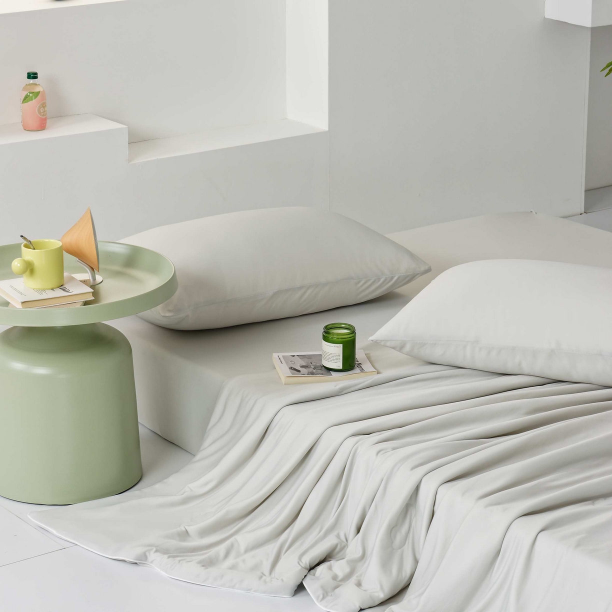 91家纺网 家纺一手货源 找家纺 LADYCOCO可可家居 2025新款PE冰锦丝语夏凉被 夏夜灰