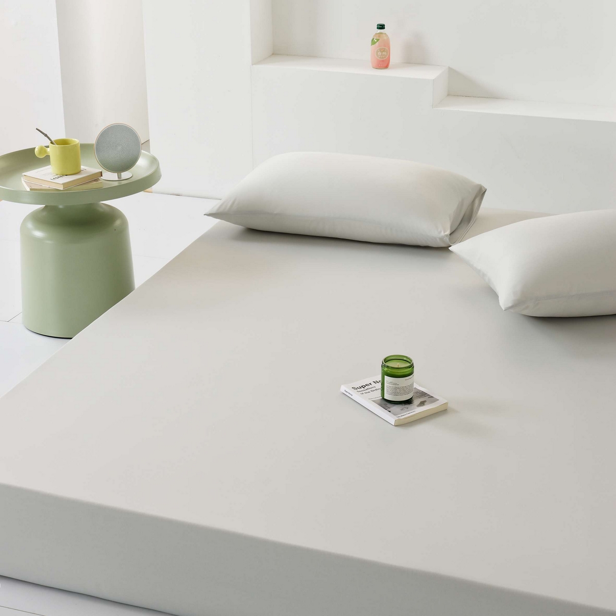 91家纺网 家纺一手货源 找家纺 LADYCOCO可可家居 2025新款PE冰锦丝语枕套 夏夜灰