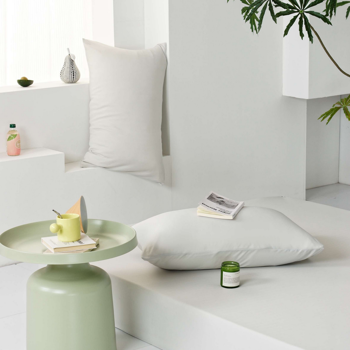 91家纺网 家纺一手货源 找家纺 LADYCOCO可可家居 2025新款PE冰锦丝语枕套 夏夜灰