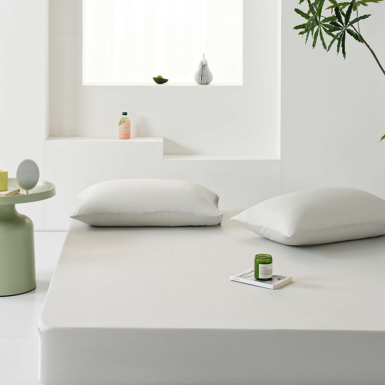 91家纺网 家纺一手货源 找家纺 LADYCOCO可可家居 2025新款PE冰锦丝语枕套 夏夜灰