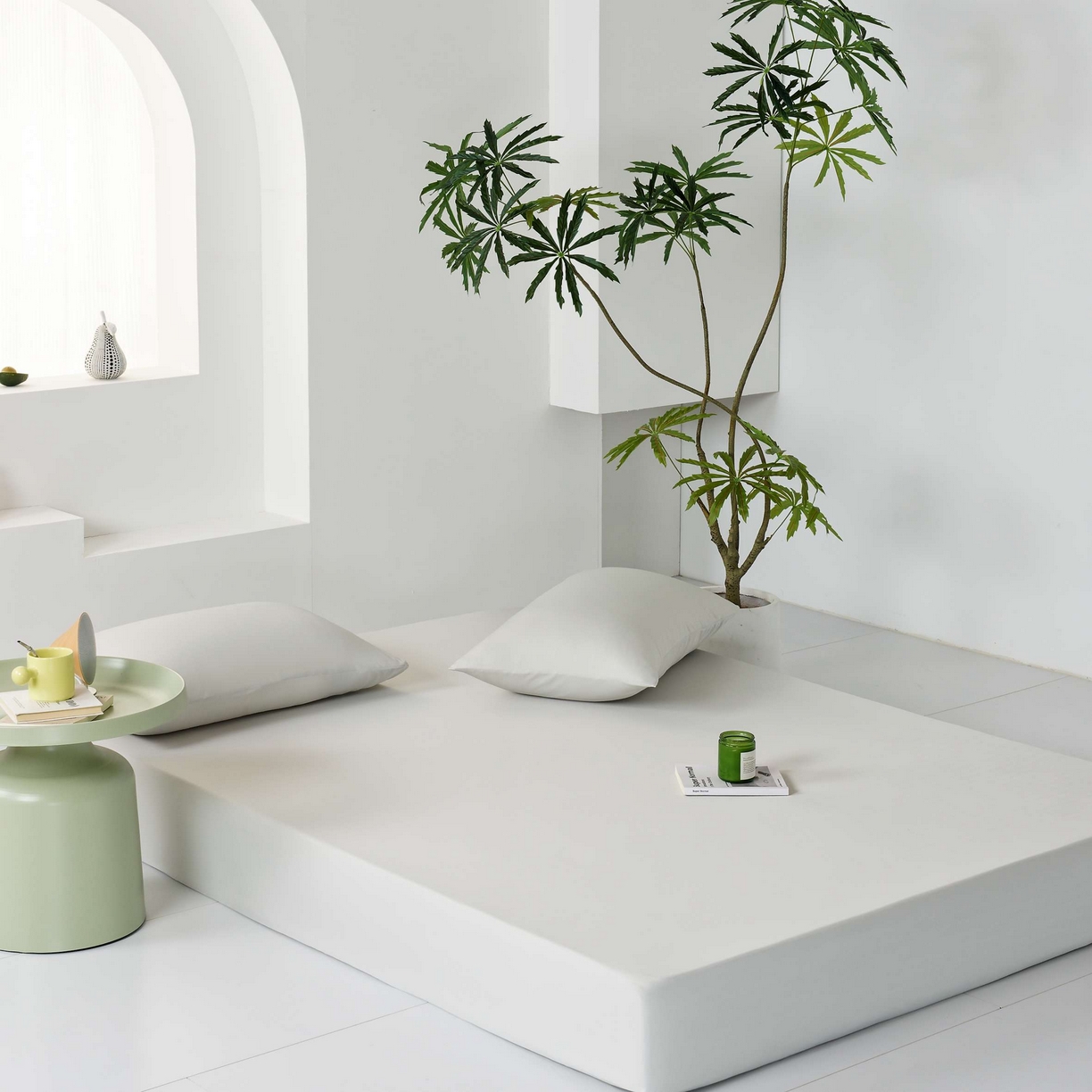 91家纺网 家纺一手货源 找家纺 LADYCOCO可可家居 2025新款PE冰锦丝语枕套 夏夜灰